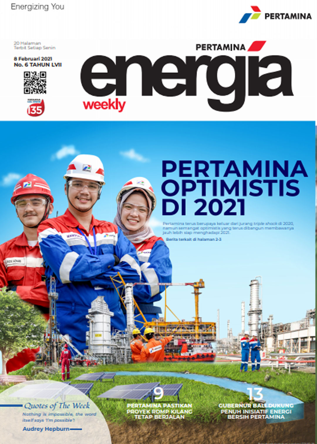 Energia Weekly 2nd Week of February 2021