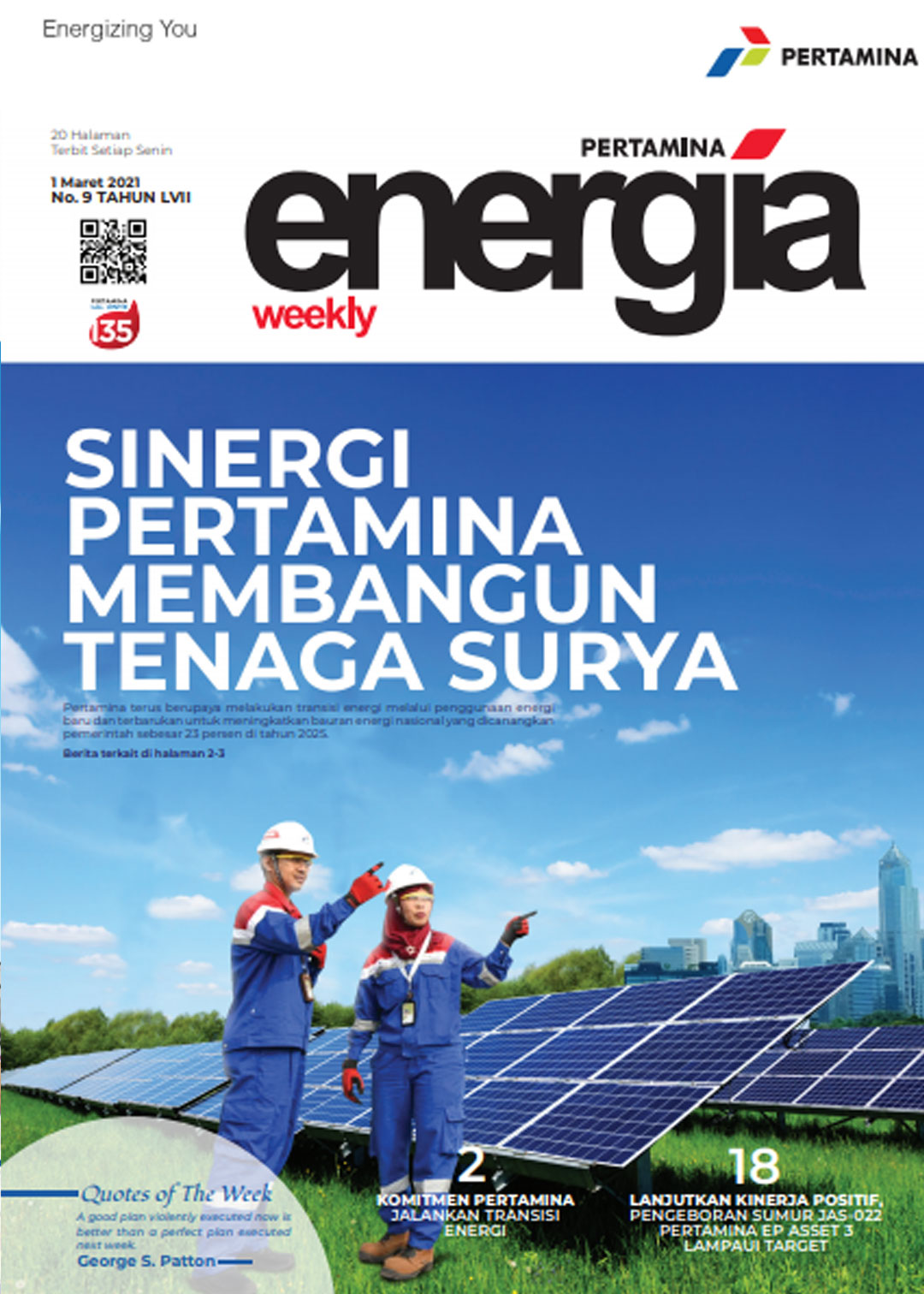 Energia Weekly 1st Week of March 2021