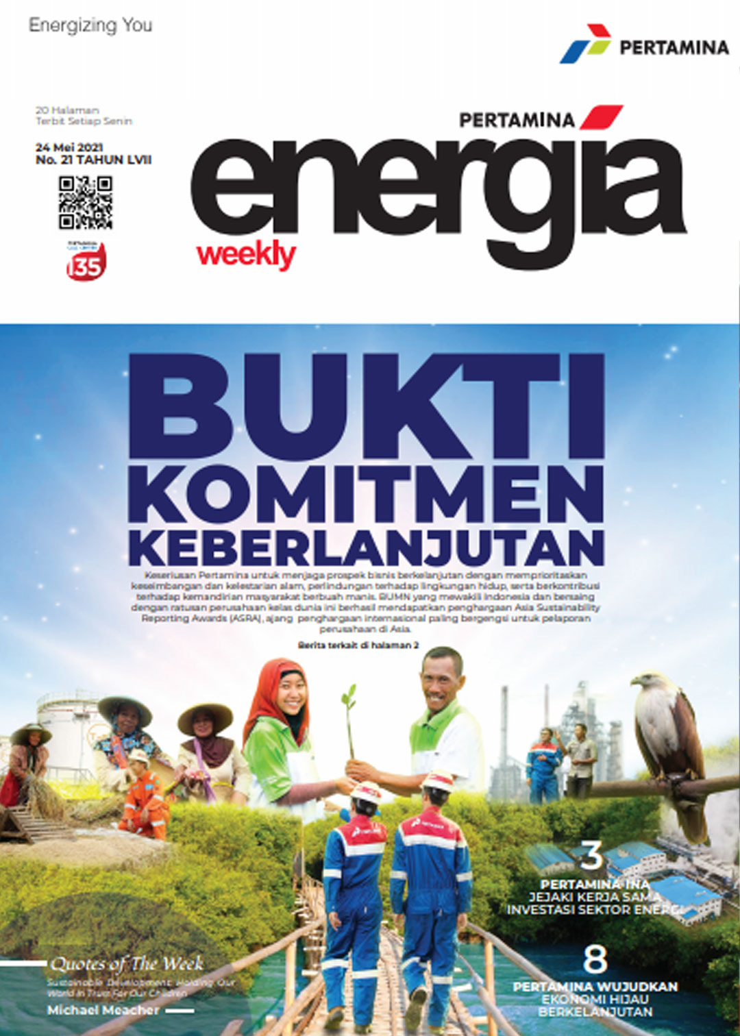 Energia Weekly 4th Week of May 2021