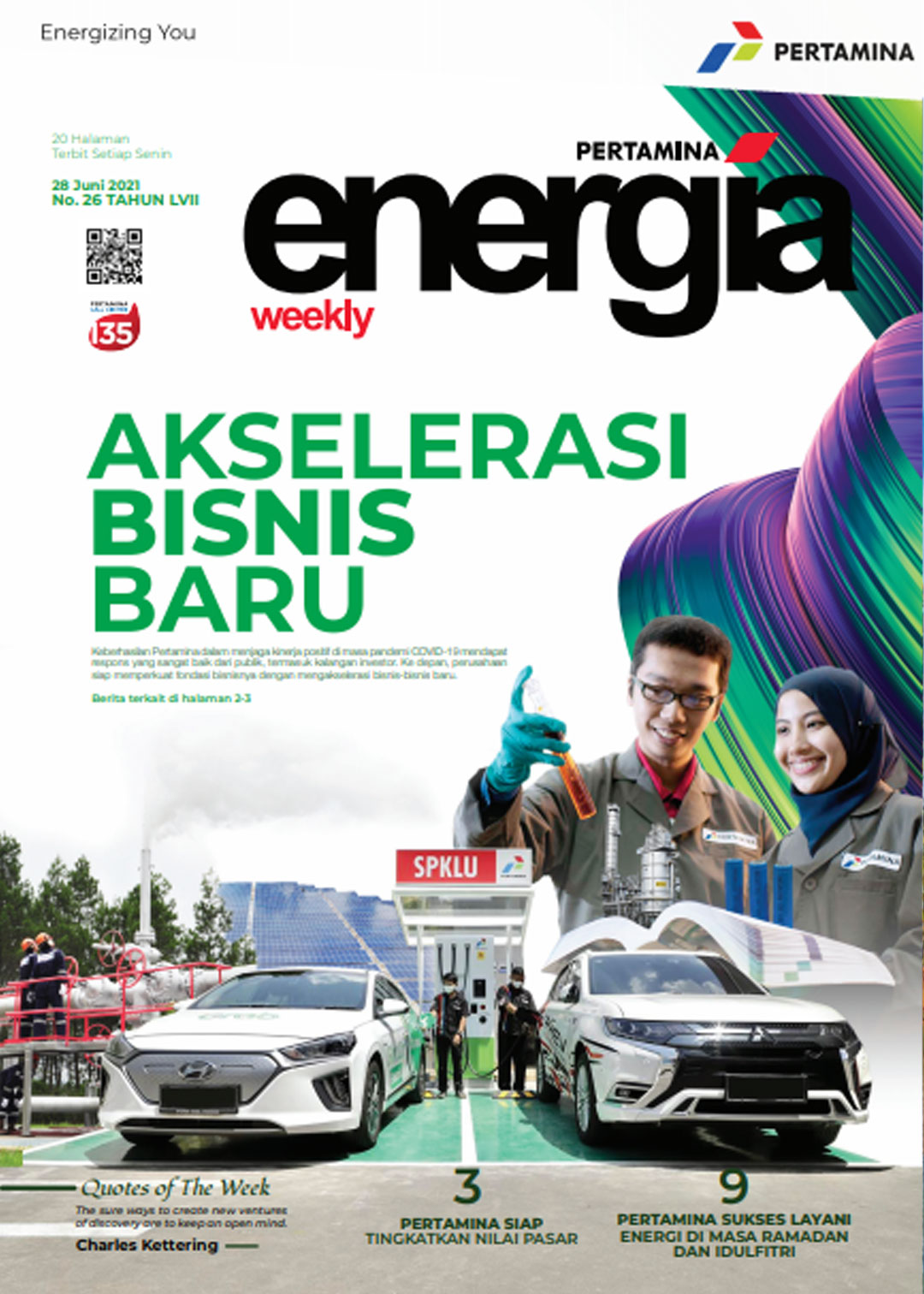 Energia Weekly 4th Week of June 2021