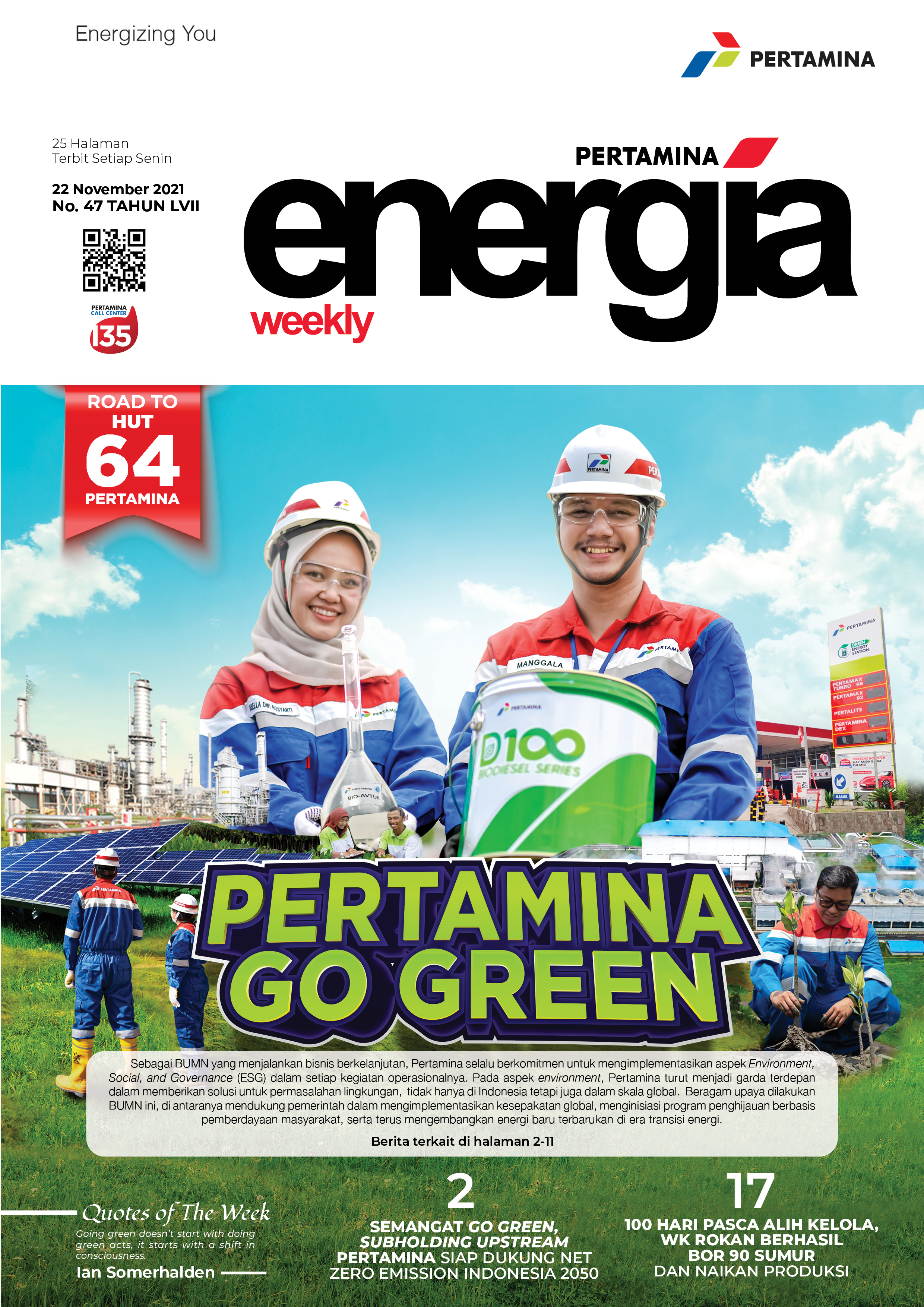 Energia Weekly 4th Week of November 2021