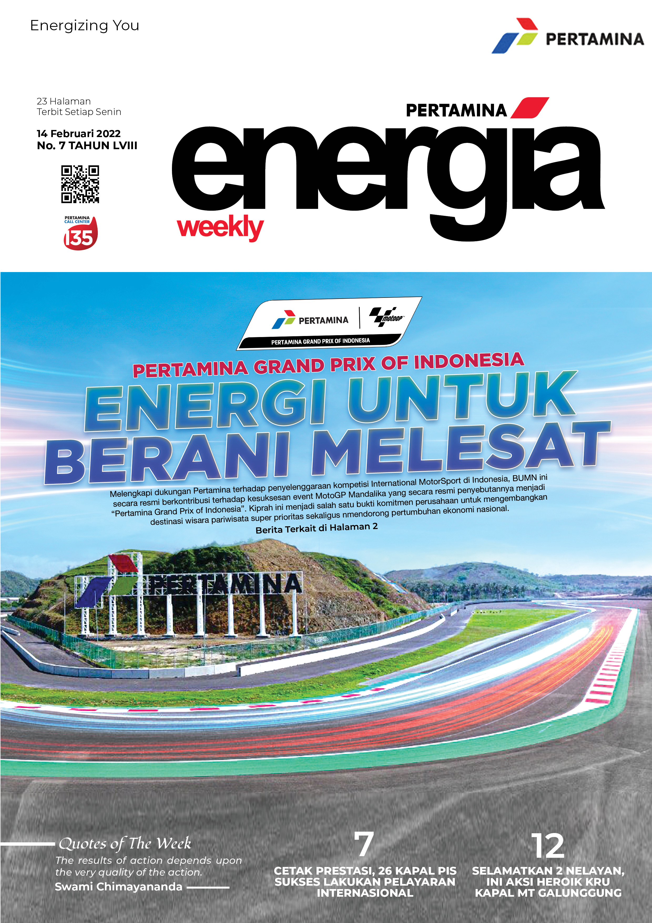 Energia Weekly 2nd Week of February 2022