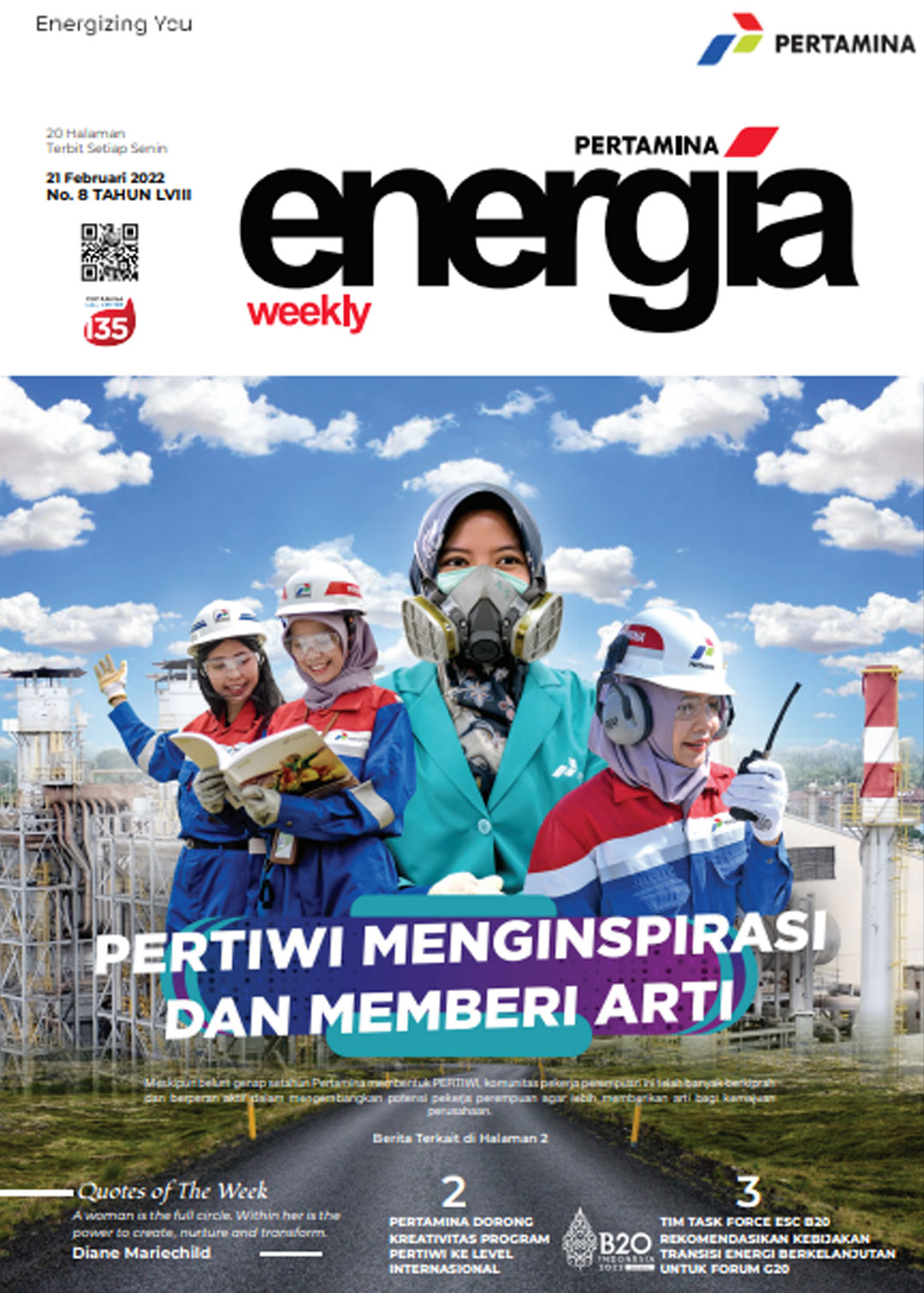 Energia Weekly 3rd Week of February 2022