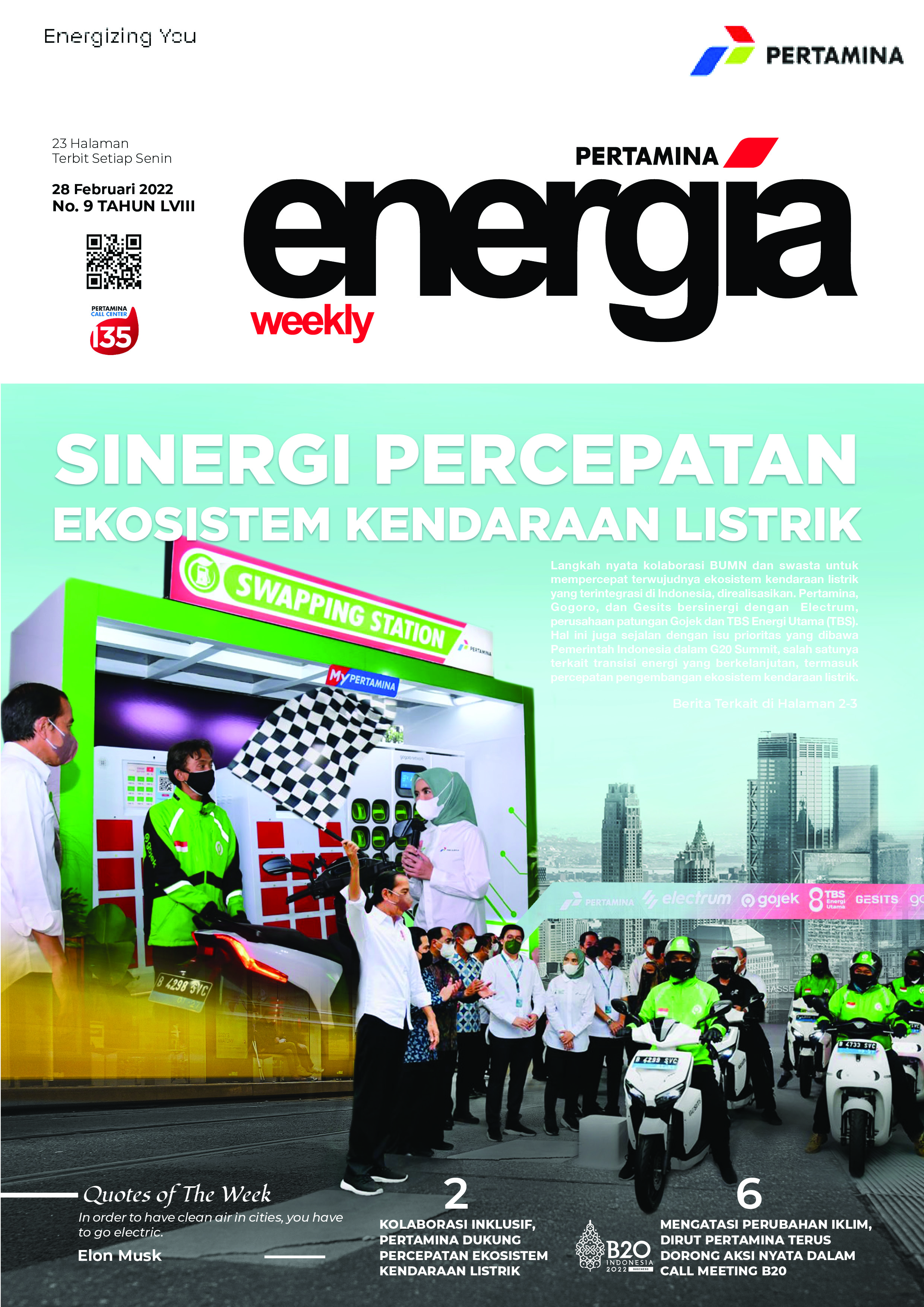 Energia Weekly 4th Week of February 2022