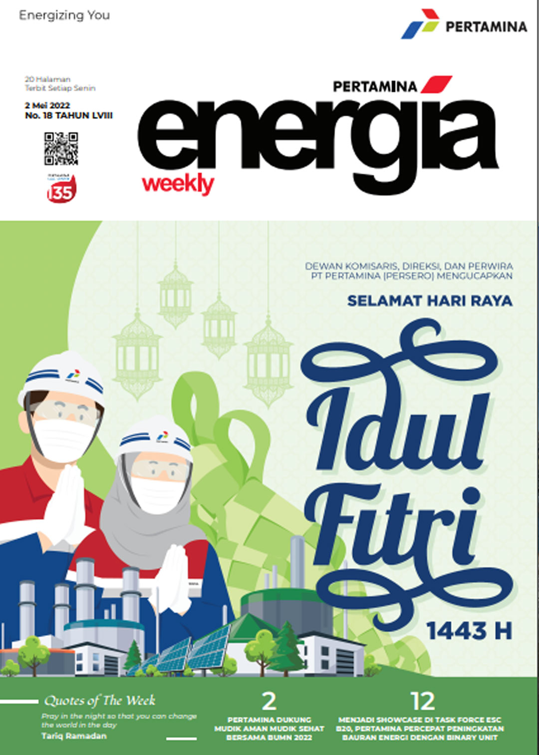 Energia Weekly 1st Week of May 2022