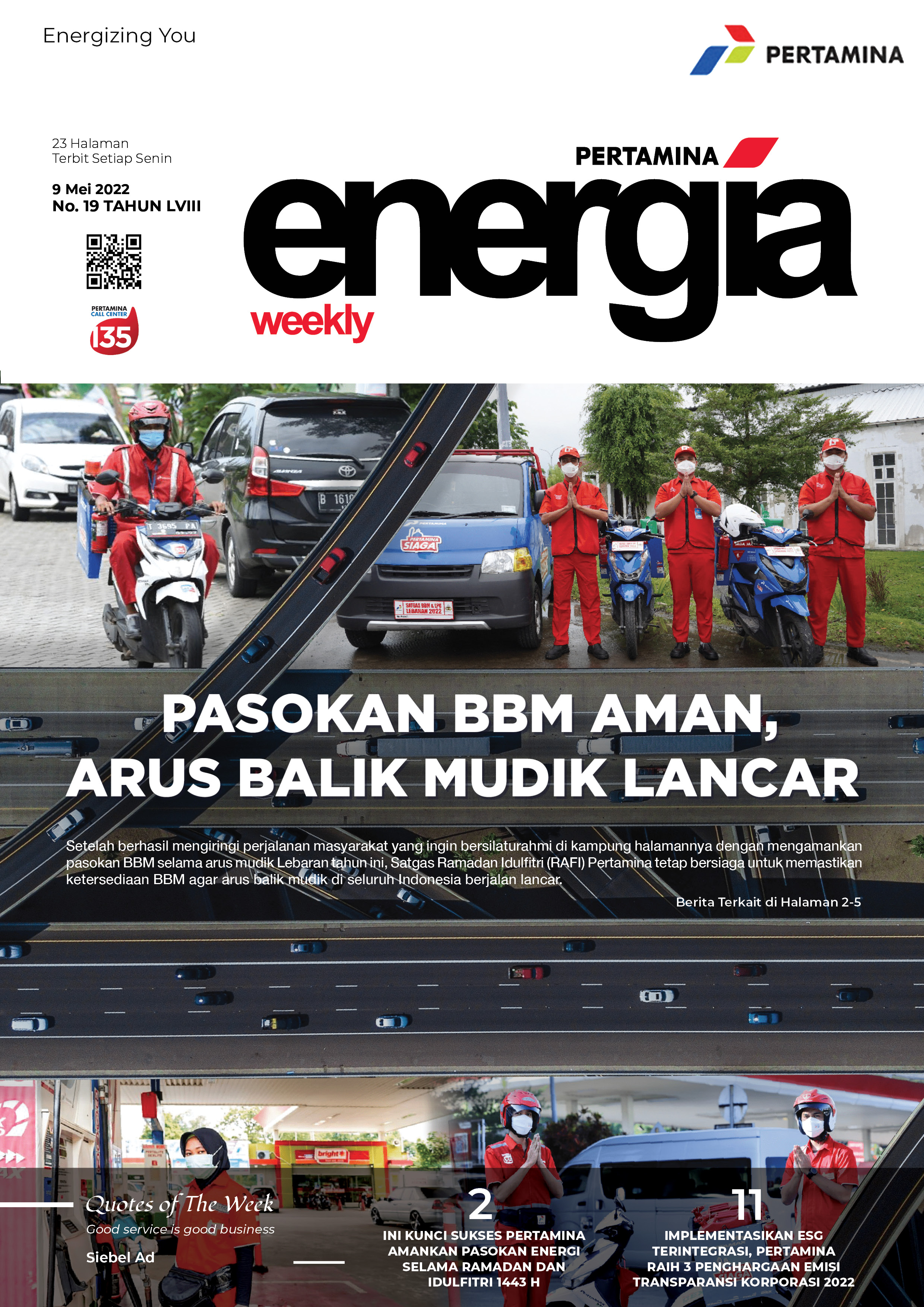 Energia Weekly 2nd Week of May 2022