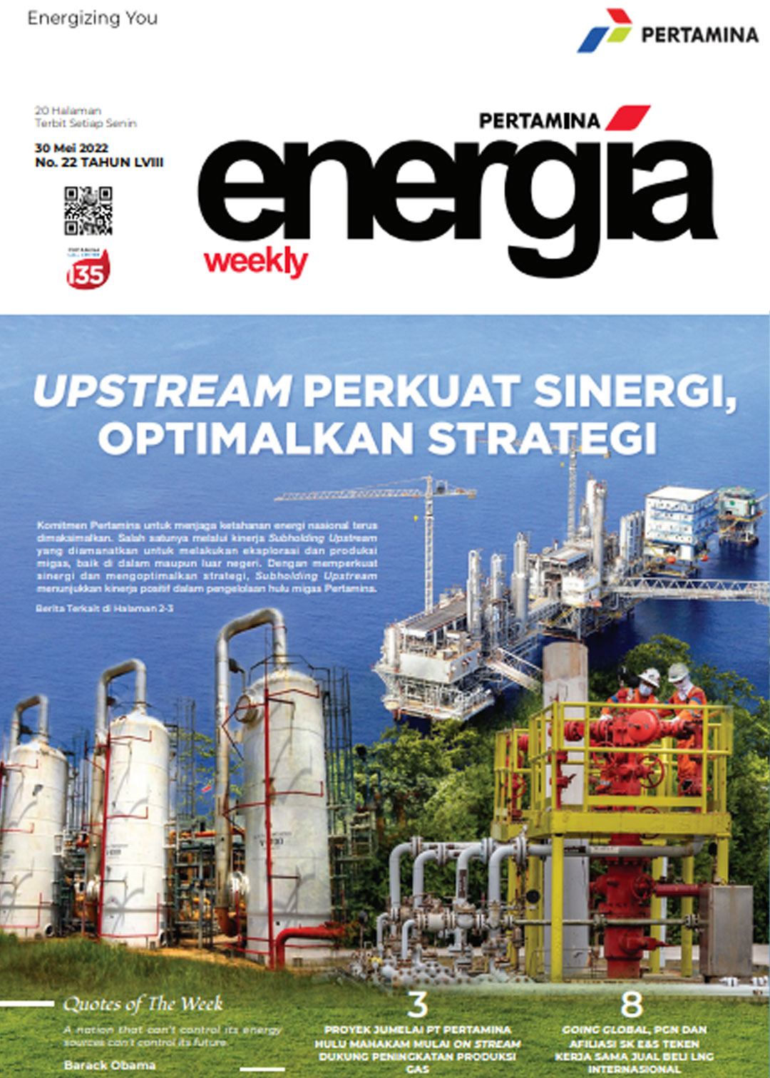 Energia Weekly 5th Week of May 2022