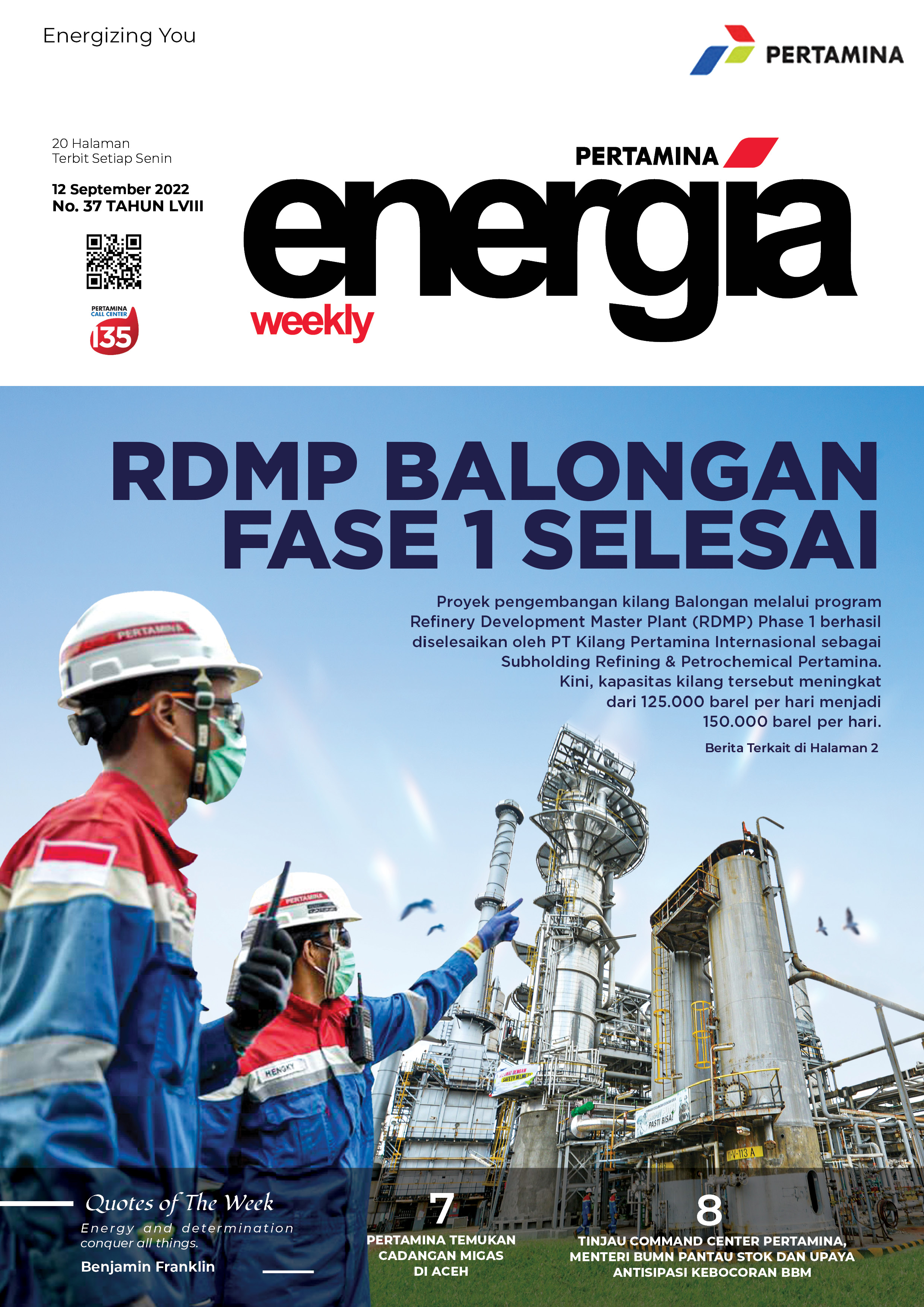 Energia Weekly 2nd Week of September 2022