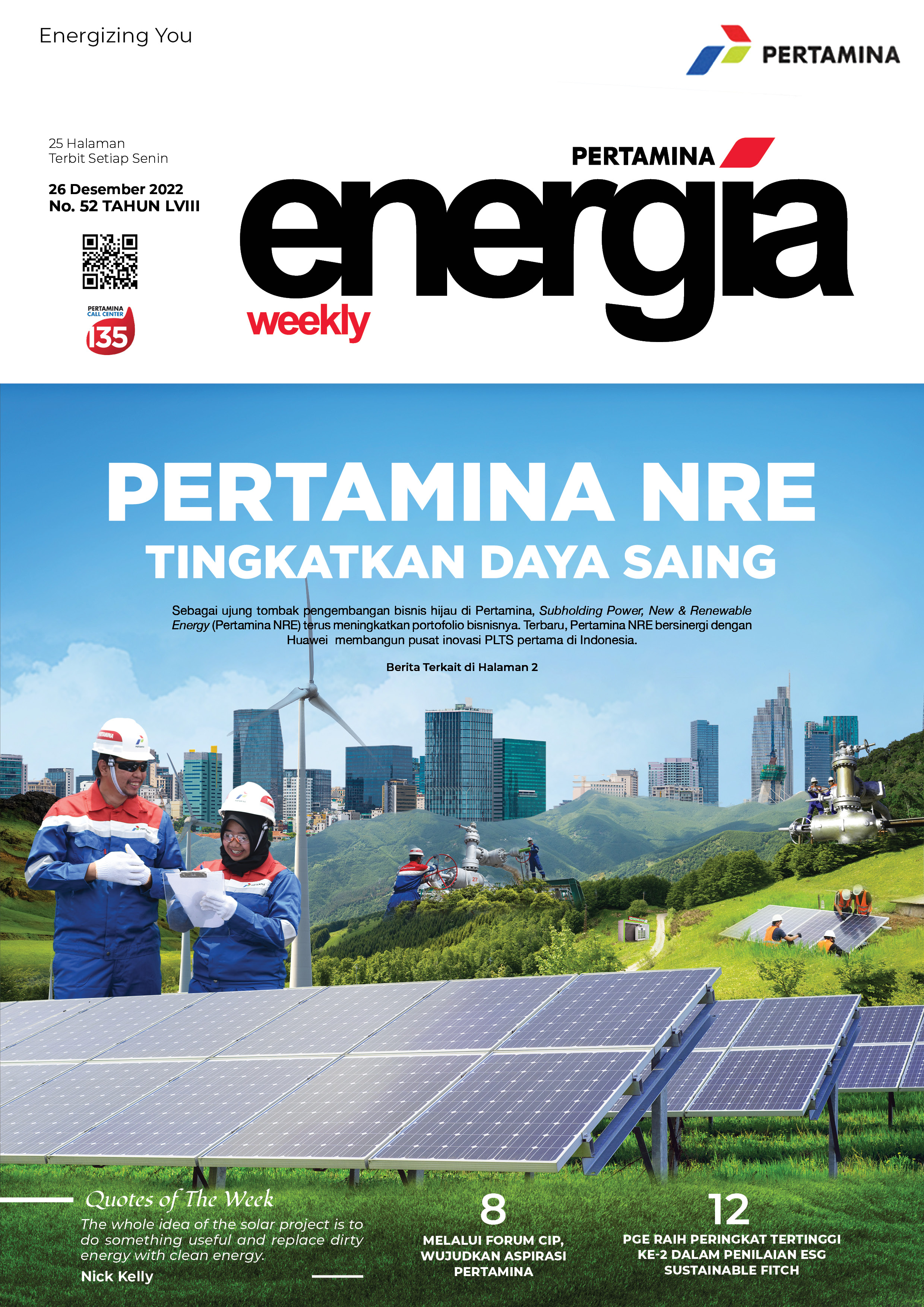 Energia Weekly 4th Week of December 2022