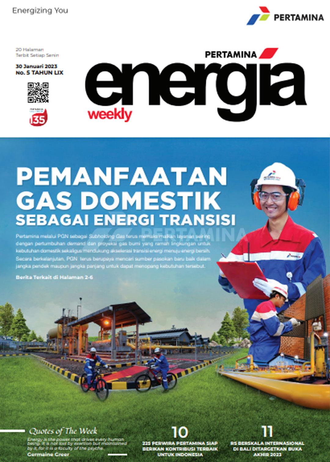 Energia Weekly 5th Week of January 2023