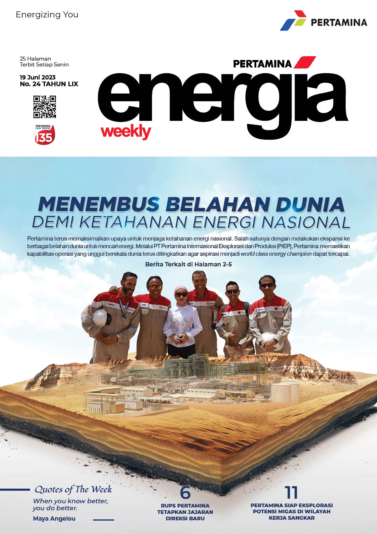 Energia Weekly 3rd Week of June 2023