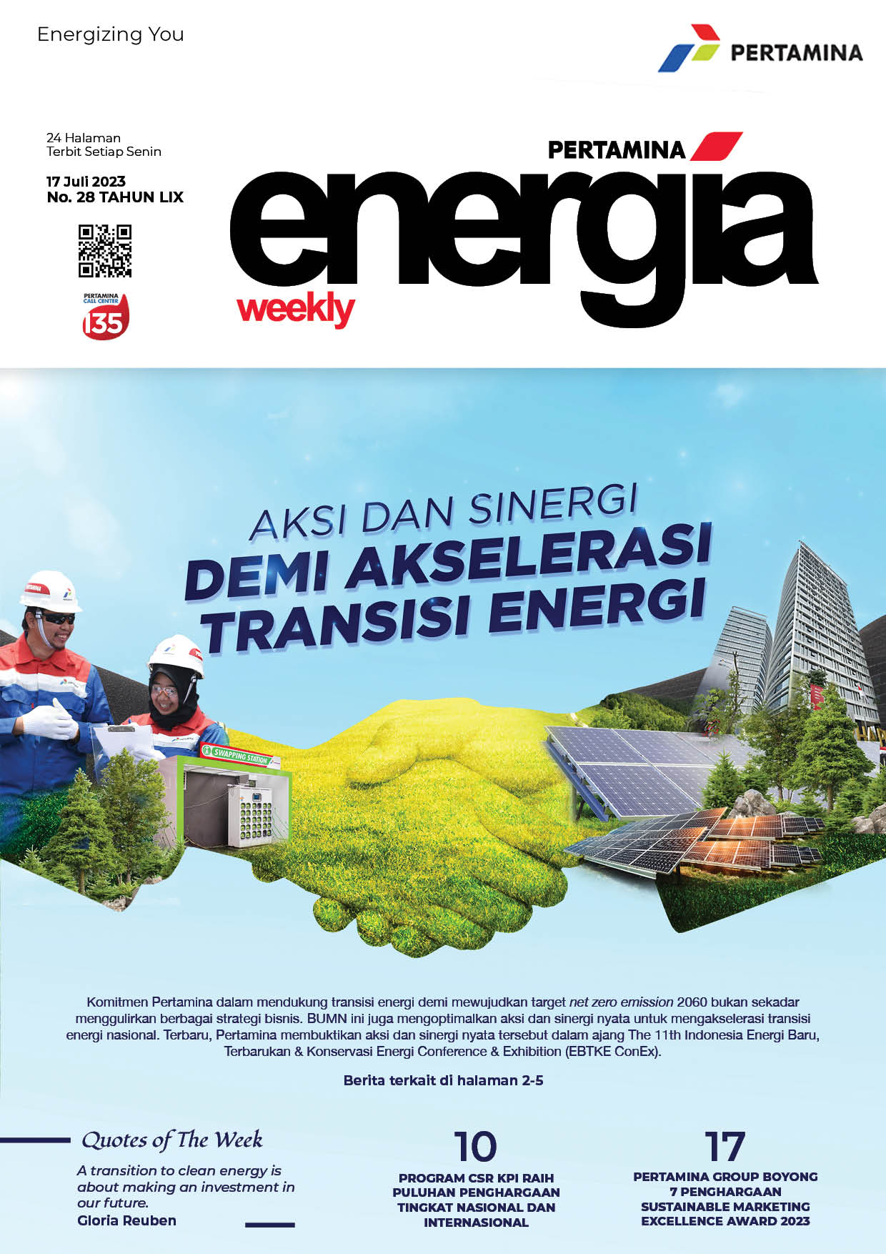 Energia Weekly 3rd Week of July 2023