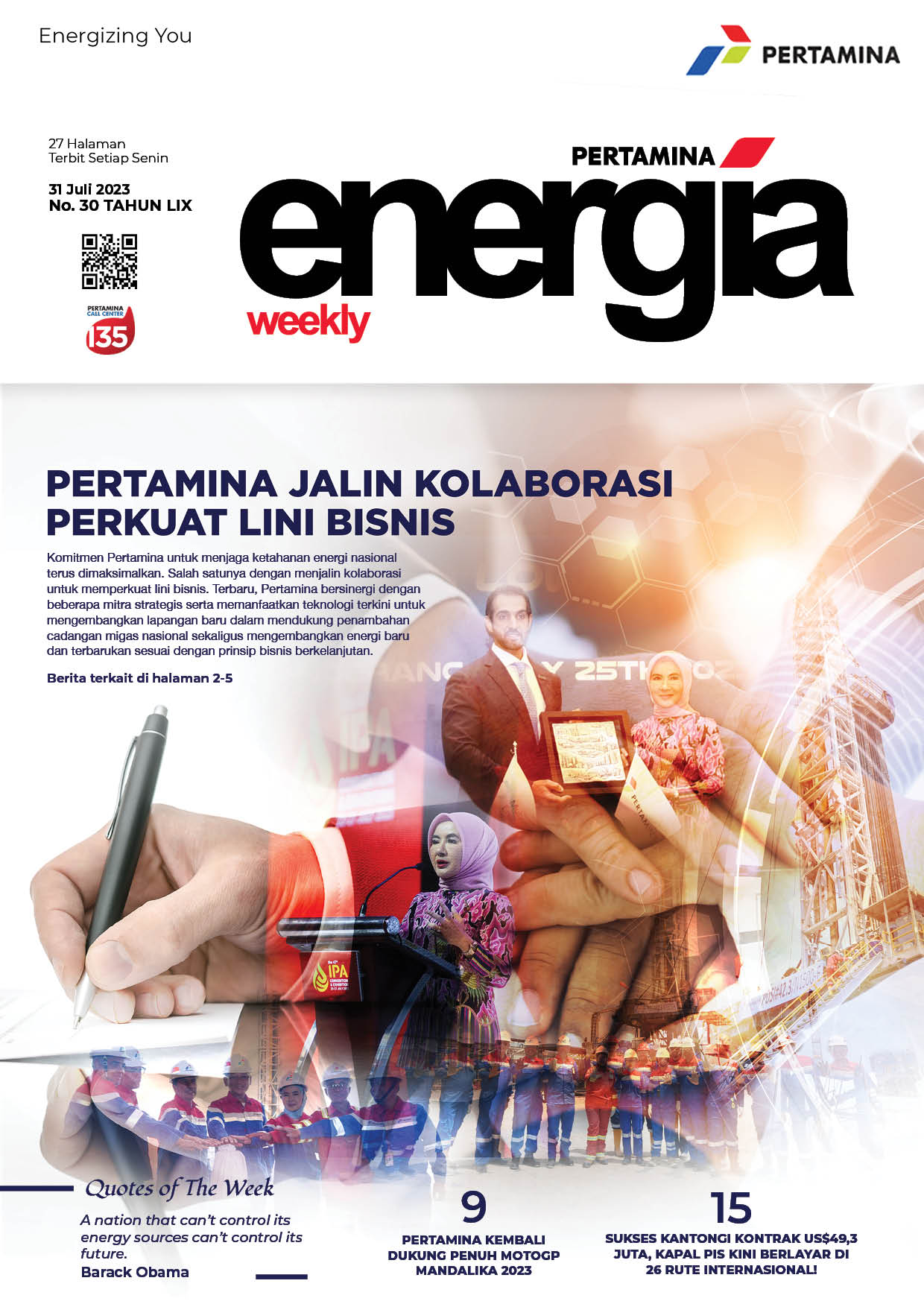 Energia Weekly 5th Week of July 2023