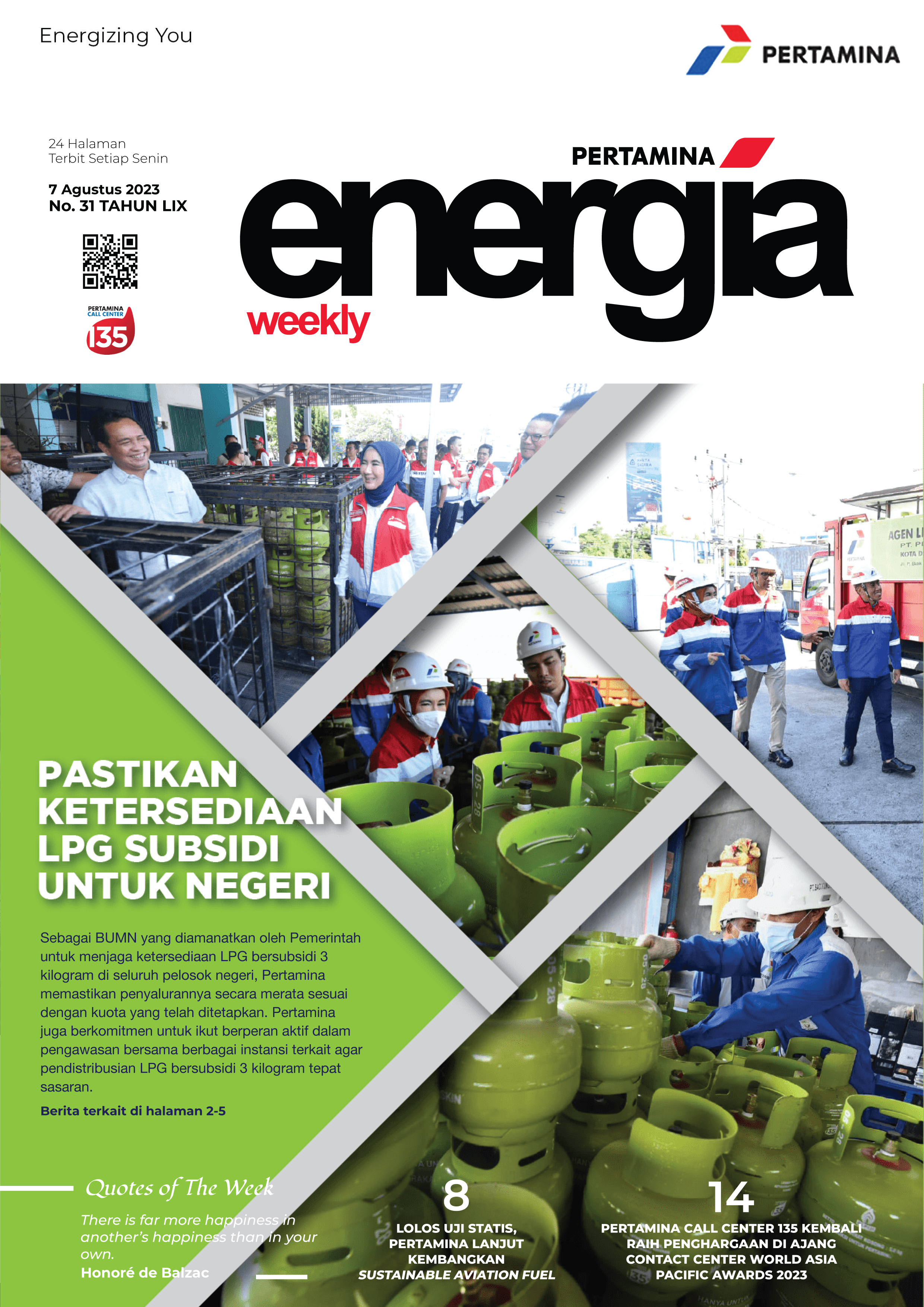 Energia Weekly 1st Week of August 2023