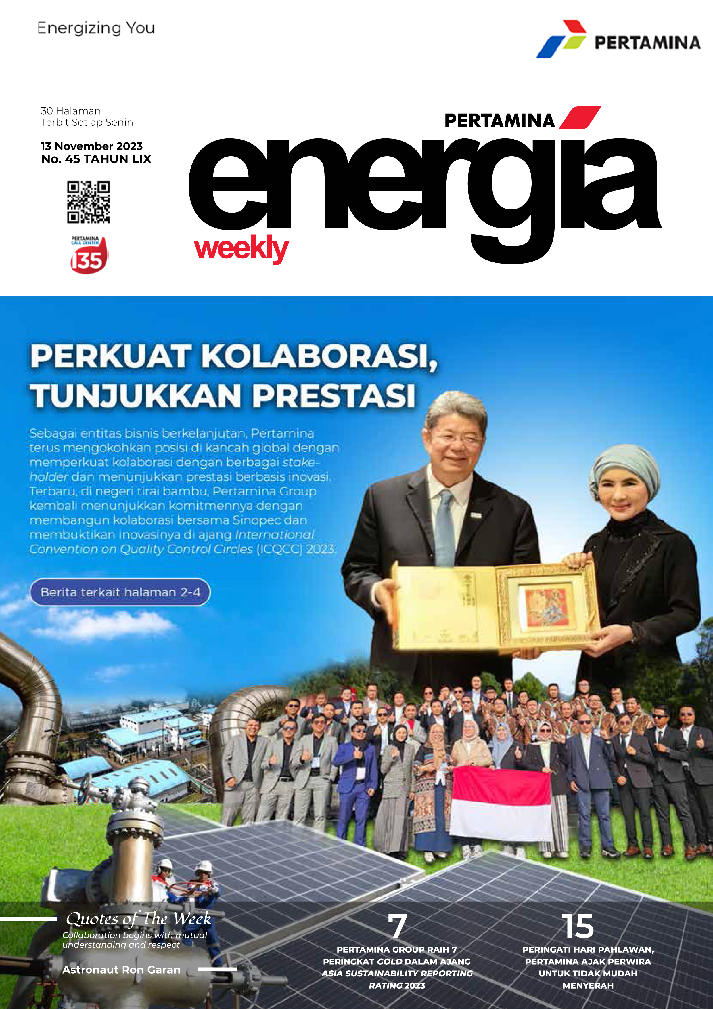 Energia Weekly 3rd Week of November 2023