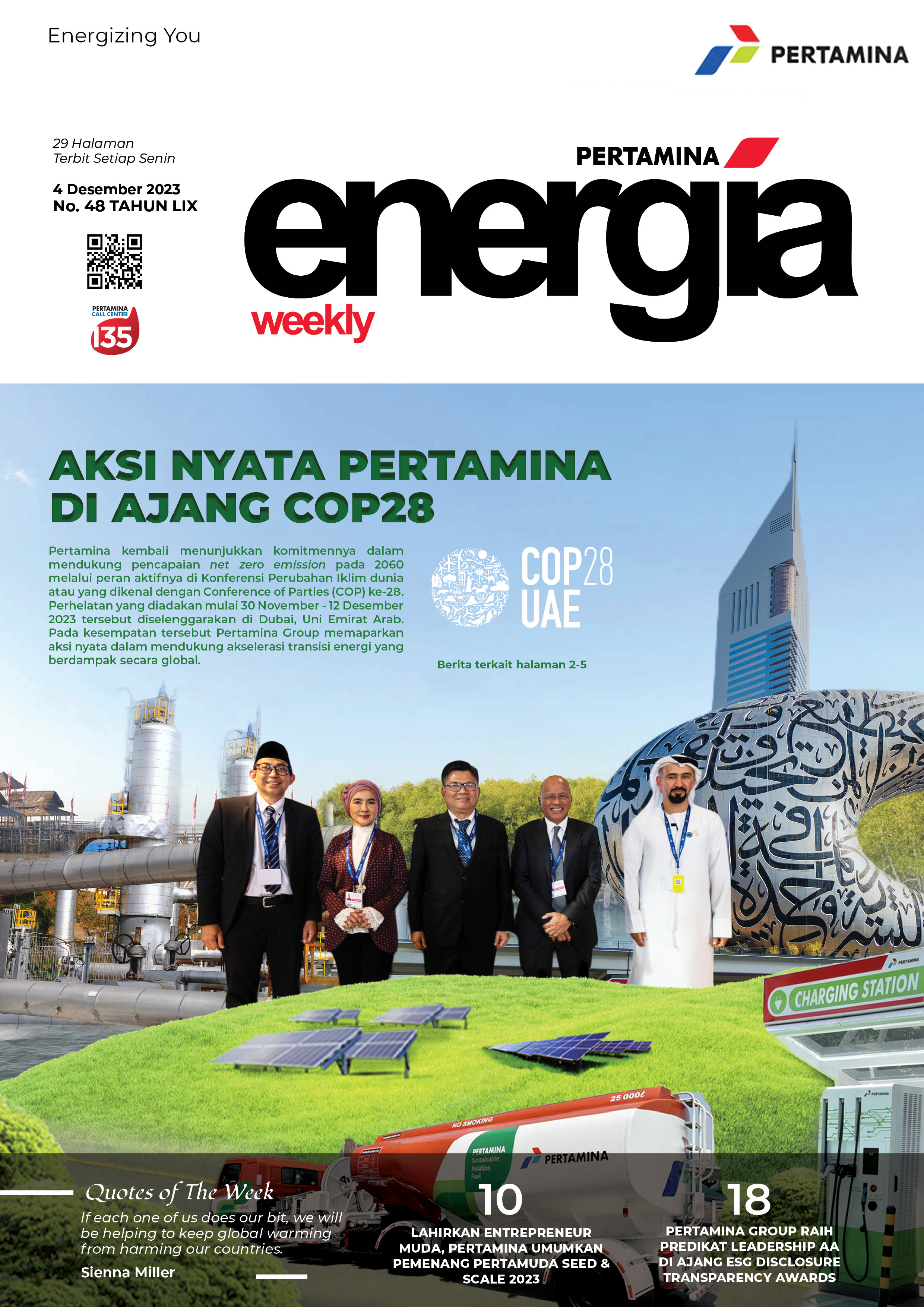 Energia Weekly 1st Week of December 2023