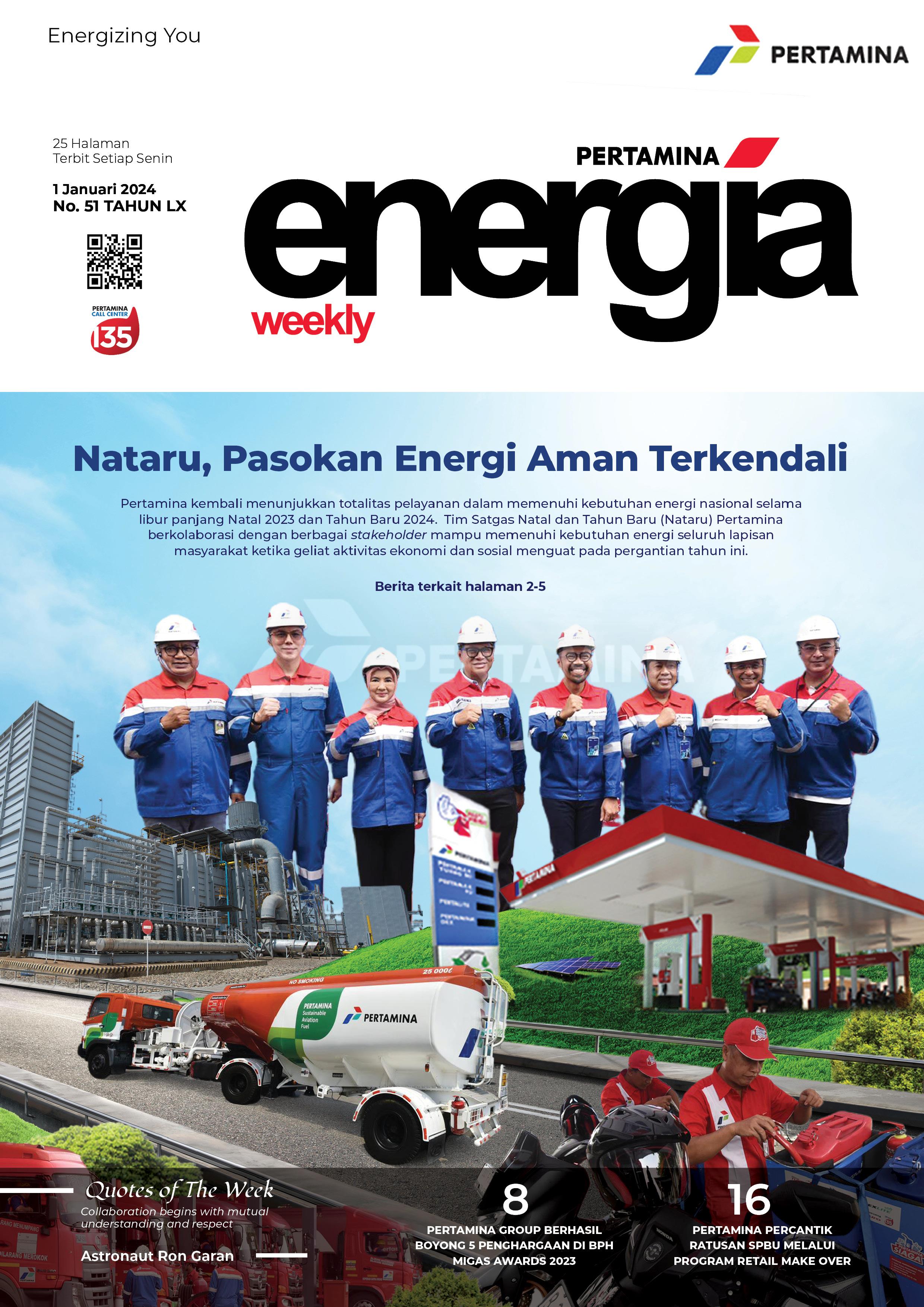 Energia Weekly 1st Week of January 2024