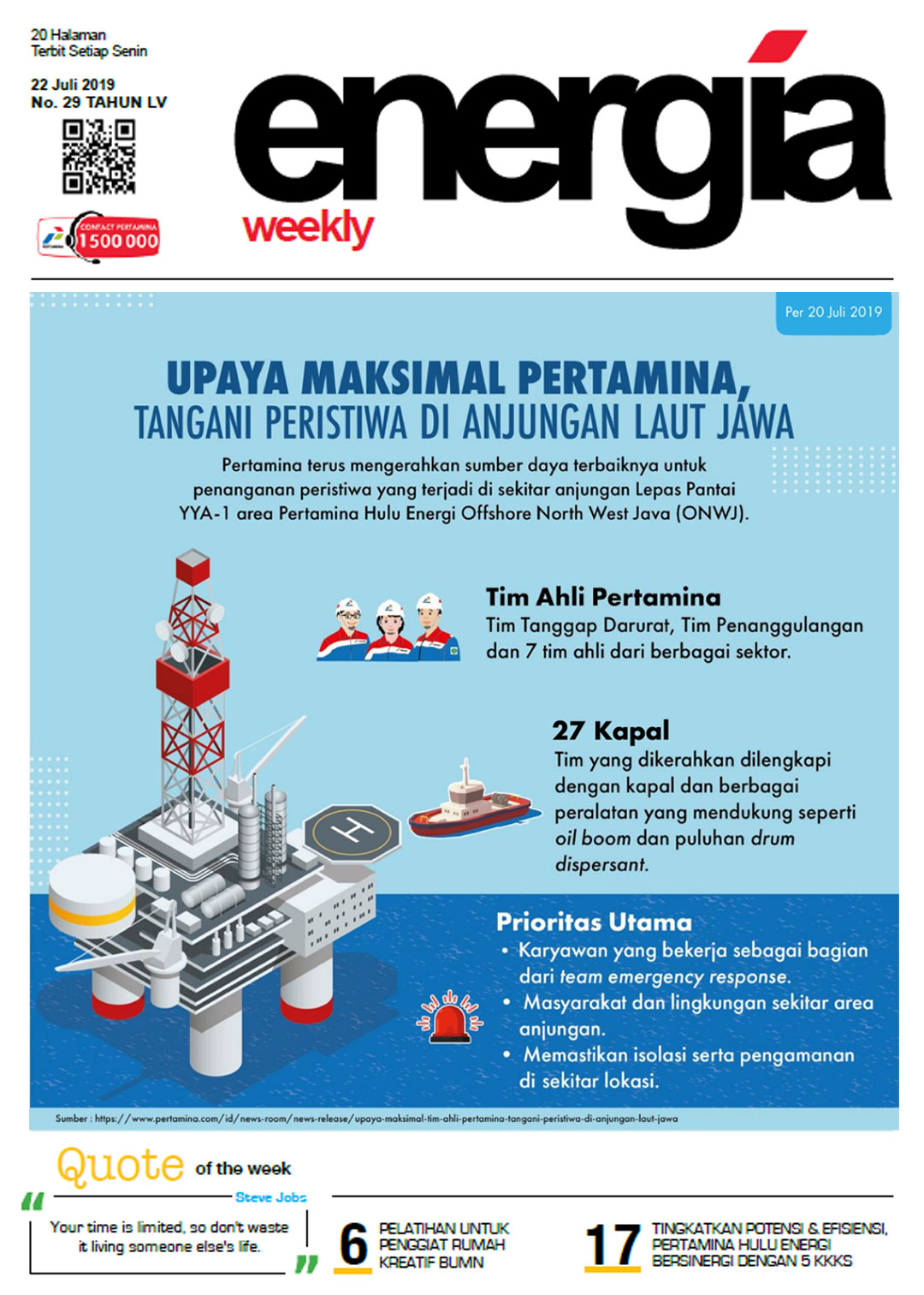 Energia Weekly 4th Week of July 2019