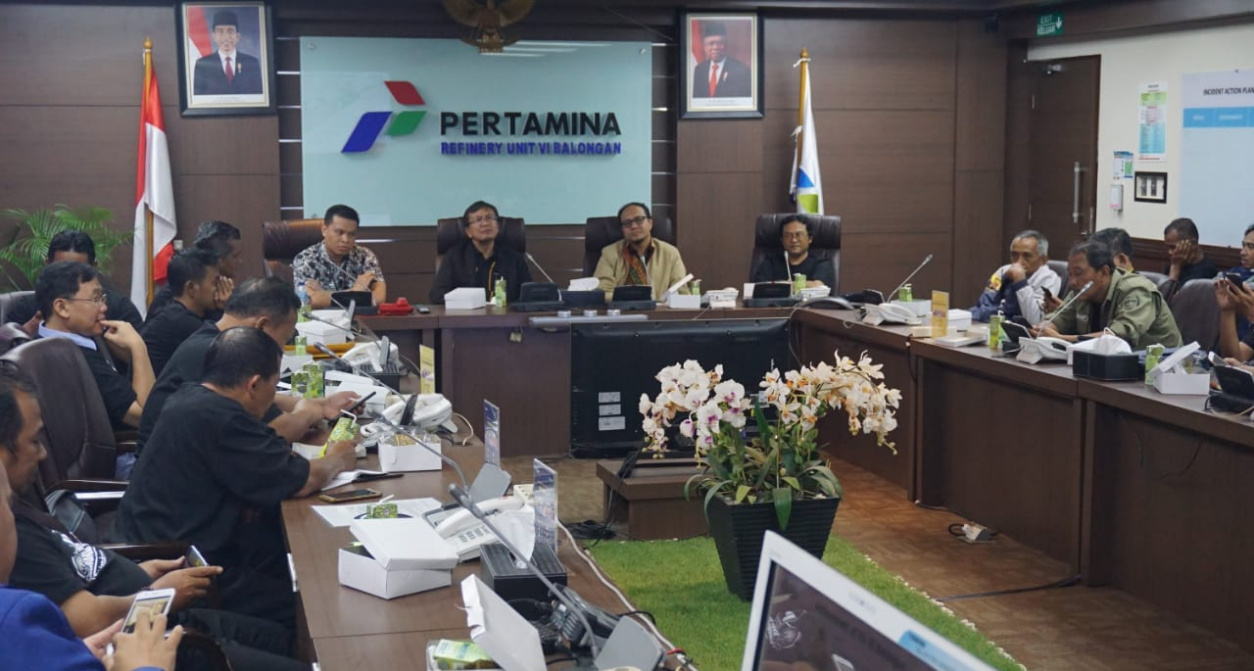 Dalami Bisnis Migas Puluhan Wartawan Indramayu Kunjungi 