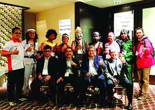 15-Tim GKM Mundupolitan Bersama Operation Director Pertagas , Wahyudi Satoto (duduk , Dua Dari Kanan ), Yang Mendapatkan Gold Award Di Ajang ICQ 2014, Di Jepang